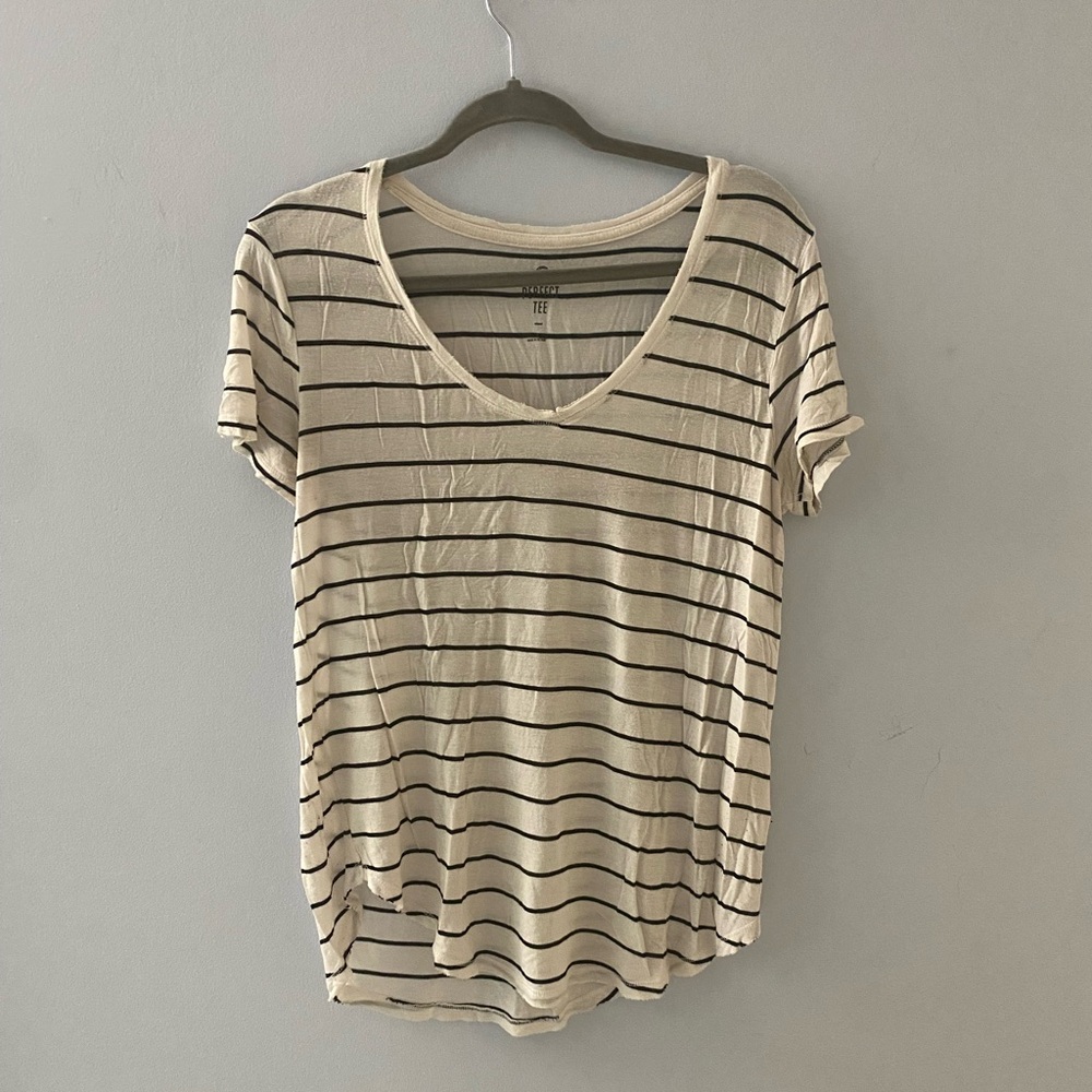 SO Soft Striped Tunic Tee